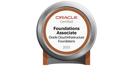 Certificado Oracle Infrastructure
