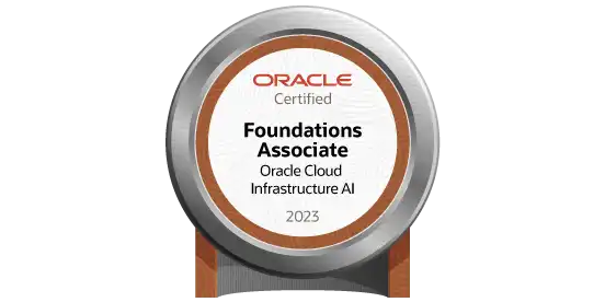 Certificado Oracle AI